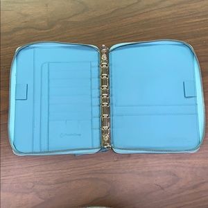 Franklin Covey Genuine Leather Zip Planner Binder